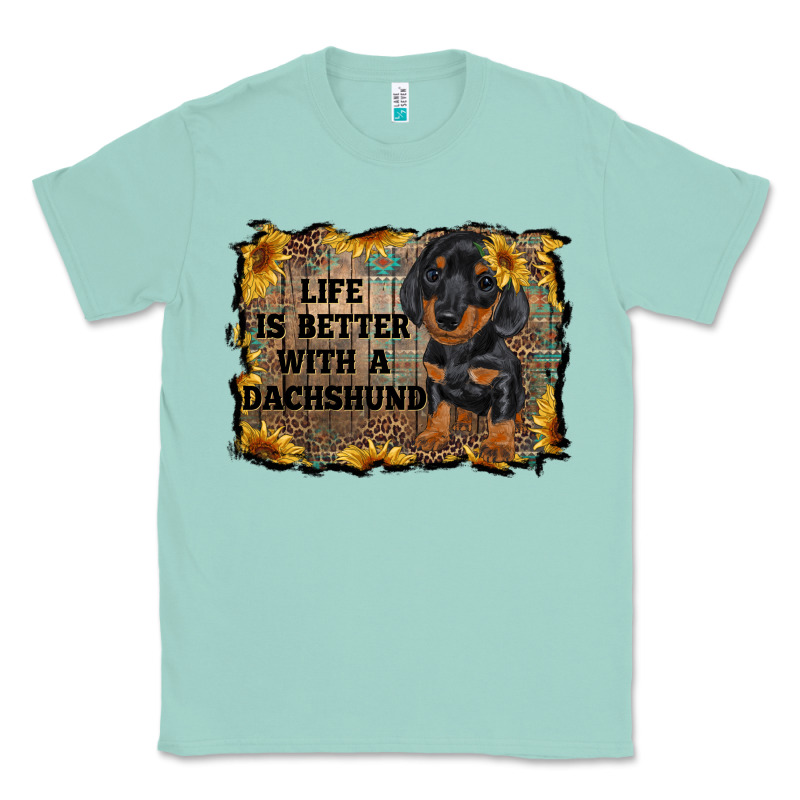 Life Is Better With A Dachshund Classic Tee by RanaPortraitStore | Teevron