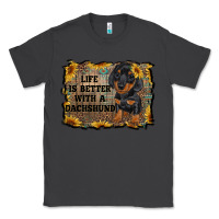 Smoke life is better with a dachshund Classic Tee - RanaPortraitStore