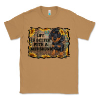 Toasted Coconut life is better with a dachshund Classic Tee - RanaPortraitStore