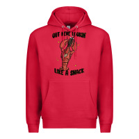 Cardinal out here lookin like a snack boujee Premium Hoodie - MaliasSmallBusiness