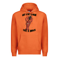 Carrot out here lookin like a snack boujee Premium Hoodie - MaliasSmallBusiness