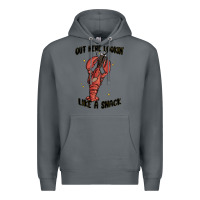 Rock out here lookin like a snack boujee Premium Hoodie - MaliasSmallBusiness