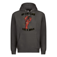 Smoke out here lookin like a snack boujee Premium Hoodie - MaliasSmallBusiness