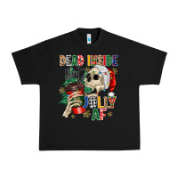 Black dead inside but jolly as fuck Urban Heavy Tee - MaliasSmallBusiness