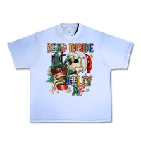 Grape Ice dead inside but jolly as fuck Urban Heavy Tee - MaliasSmallBusiness