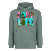 Sage camp life Heavyweight Hoodie - AdoDesignShop