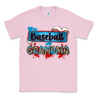 Bubblegum Pink baseball grandma with leopard Classic Tee - Zillion Design Studio