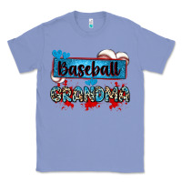Colony Blue baseball grandma with leopard Classic Tee - Zillion Design Studio