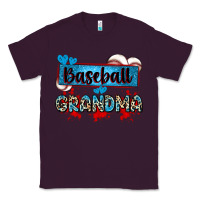 Plum baseball grandma with leopard Classic Tee - Zillion Design Studio