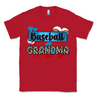 Red baseball grandma with leopard Classic Tee - Zillion Design Studio
