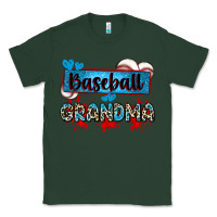 Sports Green baseball grandma with leopard Classic Tee - Zillion Design Studio