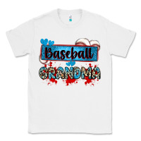 White baseball grandma with leopard Classic Tee - Zillion Design Studio