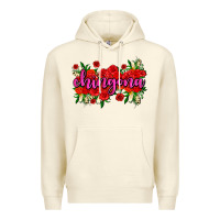 Sandshell Chingona with roses Premium Hoodie - AdoDesignShop
