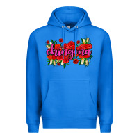 True Royal Chingona with roses Premium Hoodie - AdoDesignShop