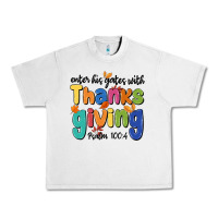 Lunar Rock enter his gates with thanksgiving psalm 100 4 Urban Heavy Tee - MaliasSmallBusiness