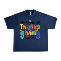 Navy enter his gates with thanksgiving psalm 100 4 Urban Heavy Tee - MaliasSmallBusiness