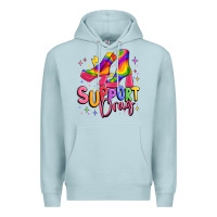 Blue Mist support drag pride Premium Hoodie - MaliasSmallBusiness