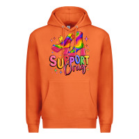Carrot support drag pride Premium Hoodie - MaliasSmallBusiness