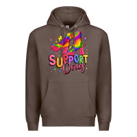 Coffee support drag pride Premium Hoodie - MaliasSmallBusiness