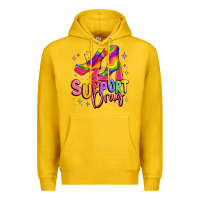 Lemon support drag pride Premium Hoodie - MaliasSmallBusiness