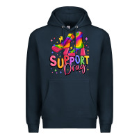 Navy support drag pride Premium Hoodie - MaliasSmallBusiness