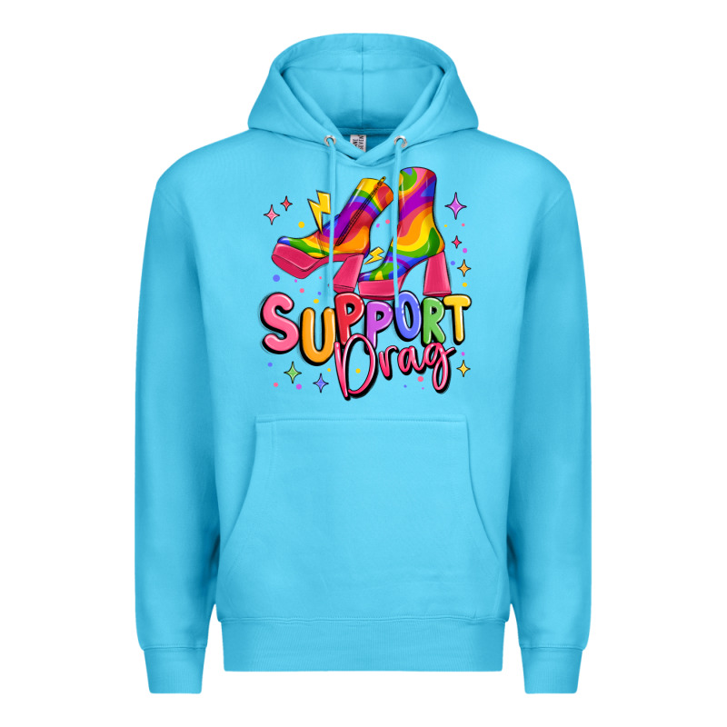 Support Drag Pride Premium Hoodie by MaliasSmallBusiness | Teevron