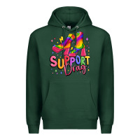 Sports Green support drag pride Premium Hoodie - MaliasSmallBusiness