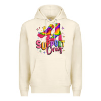 Tofu support drag pride Premium Hoodie - MaliasSmallBusiness