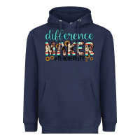Navy difference maker Heavyweight Hoodie - JahusDesignShop