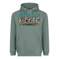 Sage difference maker Heavyweight Hoodie - JahusDesignShop