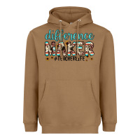 Toasted Coconut difference maker Heavyweight Hoodie - JahusDesignShop