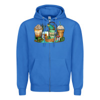 True Royal fishing coffee cups Zipper Hoodie - Zillion Design Studio