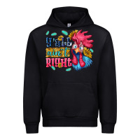 Black yall aint right with chicken Urban Hoodie - NancyCooperArtShop