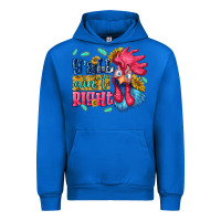 Cobalt yall aint right with chicken Urban Hoodie - NancyCooperArtShop