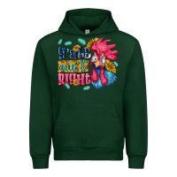 Forest Green yall aint right with chicken Urban Hoodie - NancyCooperArtShop