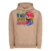 Pigment Burro yall aint right with chicken Urban Hoodie - NancyCooperArtShop
