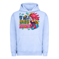 Pigment Grape Ice yall aint right with chicken Urban Hoodie - NancyCooperArtShop