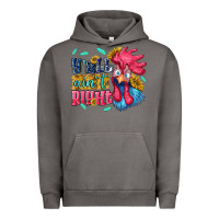 Pigment Tornado yall aint right with chicken Urban Hoodie - NancyCooperArtShop