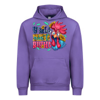 Tulip yall aint right with chicken Urban Hoodie - NancyCooperArtShop