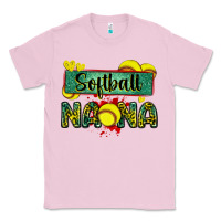 Bubblegum Pink softball nana with leopard Classic Tee - Zillion Design Studio