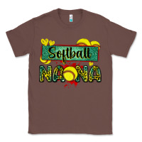 Chestnut softball nana with leopard Classic Tee - Zillion Design Studio