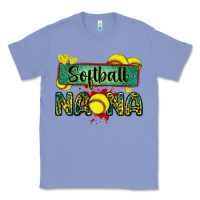 Colony Blue softball nana with leopard Classic Tee - Zillion Design Studio
