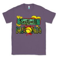 Lavender softball nana with leopard Classic Tee - Zillion Design Studio