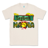 Natural softball nana with leopard Classic Tee - Zillion Design Studio