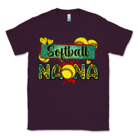 Plum softball nana with leopard Classic Tee - Zillion Design Studio