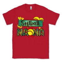 Red softball nana with leopard Classic Tee - Zillion Design Studio