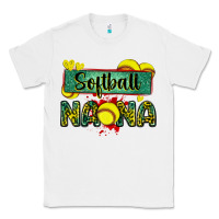 White softball nana with leopard Classic Tee - Zillion Design Studio