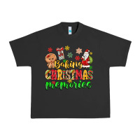 Pigment Black baking christmas memories Urban Heavy Tee - MaliasSmallBusiness