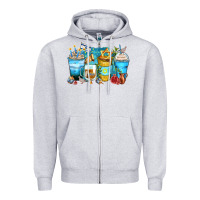 Hanukkah Coffee Cups Zipper Hoodie | Teevron