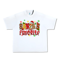 White santa's favorite Urban Heavy Tee - MaliasSmallBusiness
